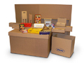Boxes from corrugated cardboard